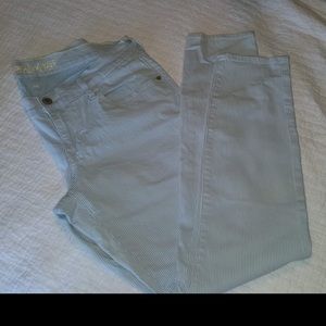 Old navy rockstar pinstripe skinny pants
